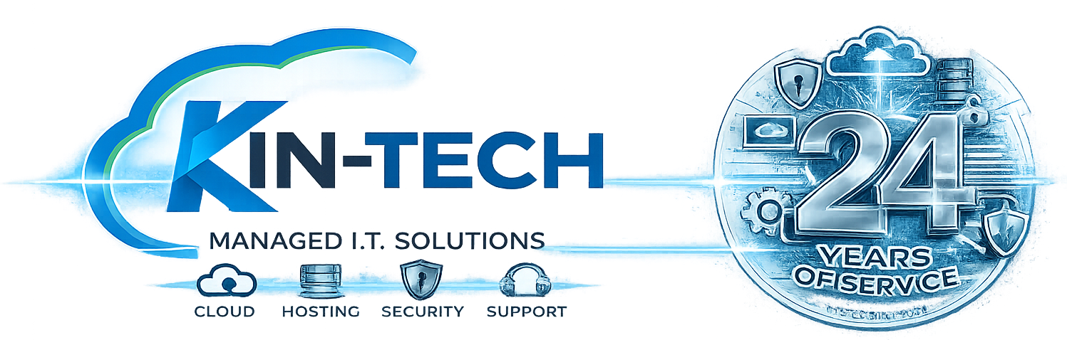 Kin-Tech Managed I.T. Solutions — 24 Years of Service